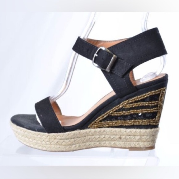 Lime‎ Light Zena Espadrille Wedges size 9 - Picture 1 of 7